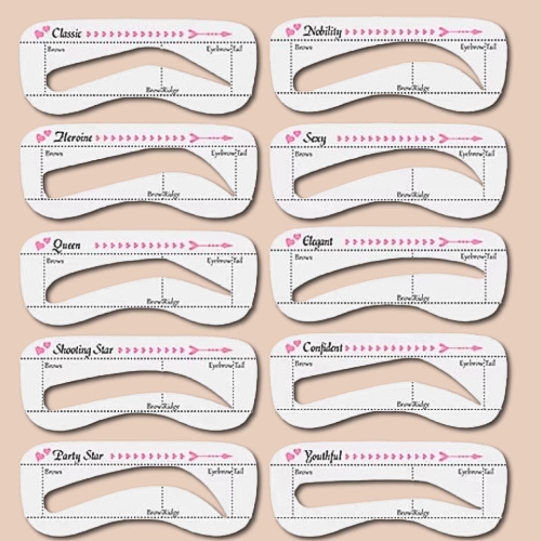 Brow Wonder + 10 vormen & 2 borstels